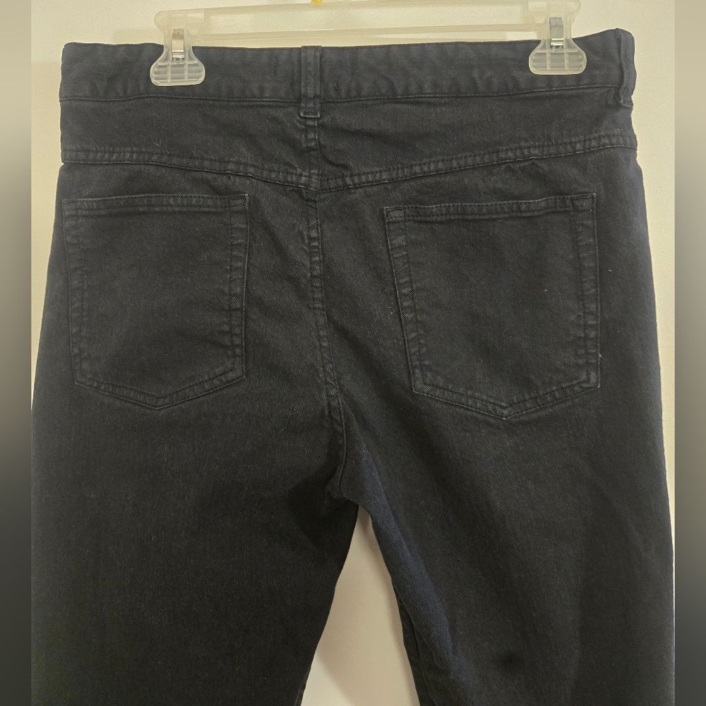 Isabel Marant Etoile Cropped Black Jeans Sz 42 - Picture 8 of 9